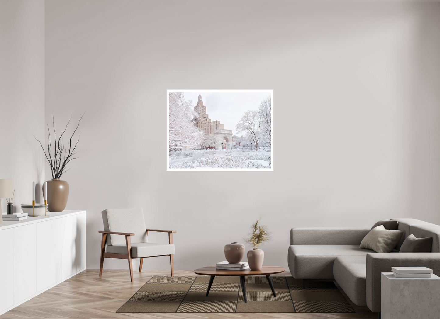 48 x 36″, Gallery Production Washington Square Park