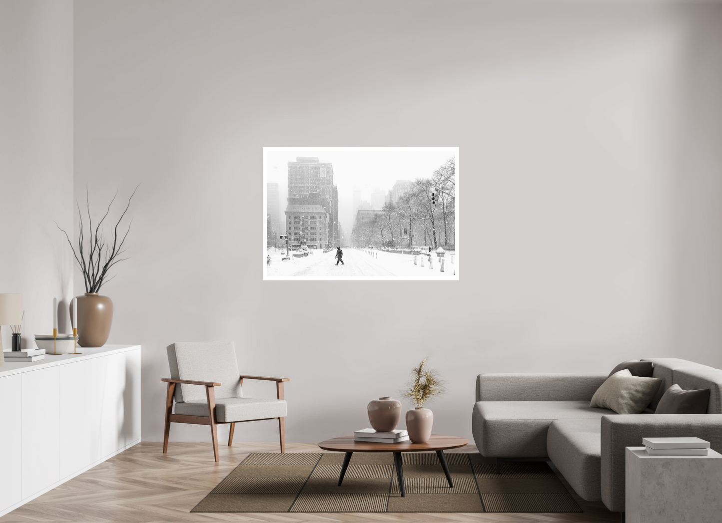 54 x 36″, Gallery Production Snow Walker