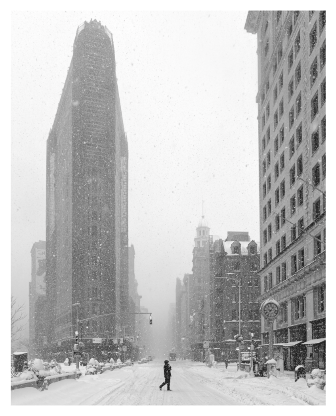 Main image Flat Iron Snowstorm